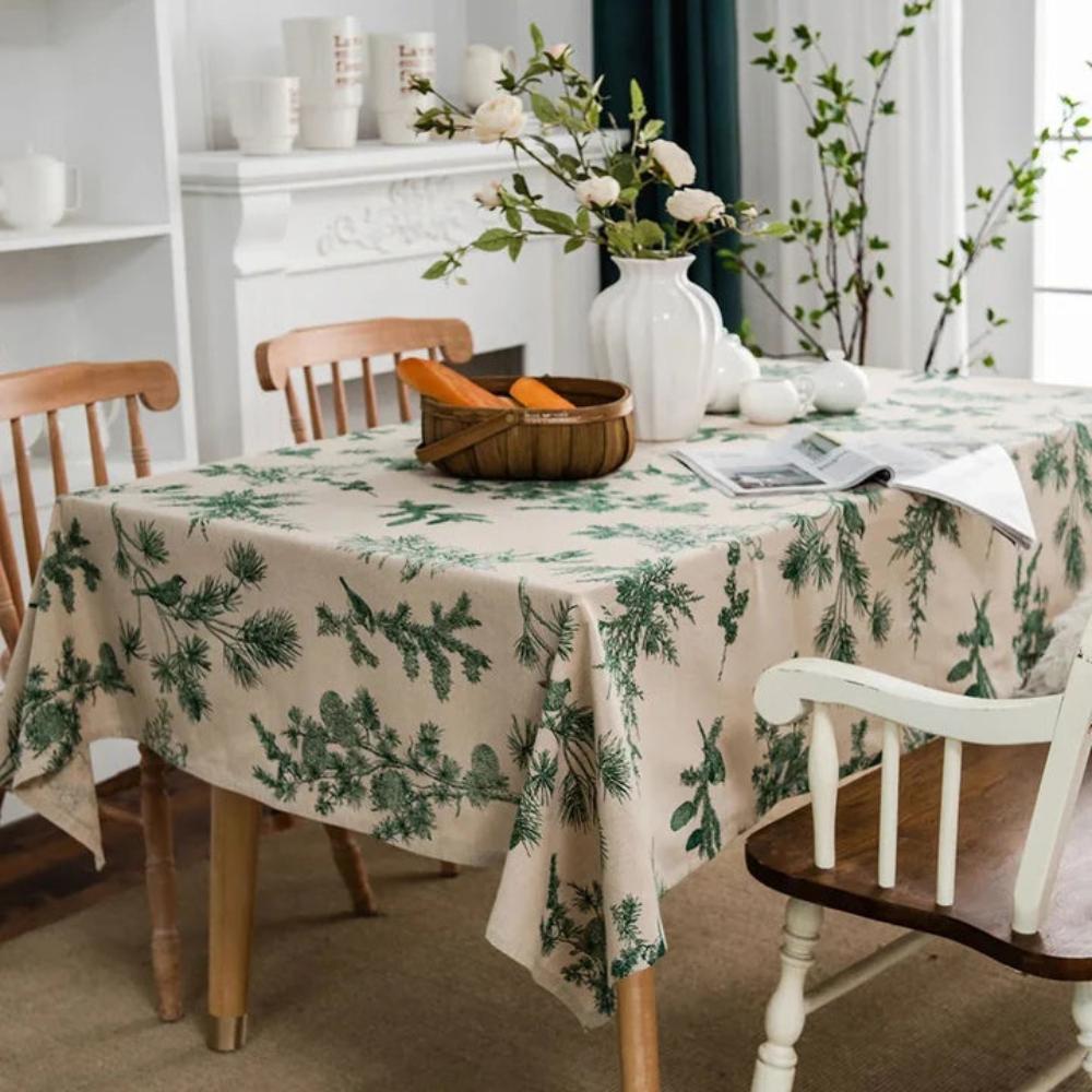 Pine Grove Cotton Table Linen