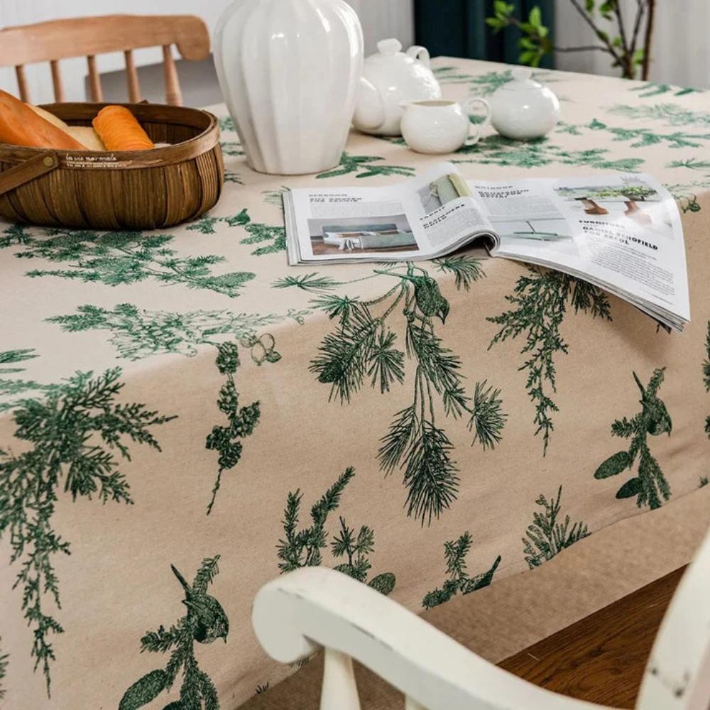 Pine Grove Cotton Table Linen