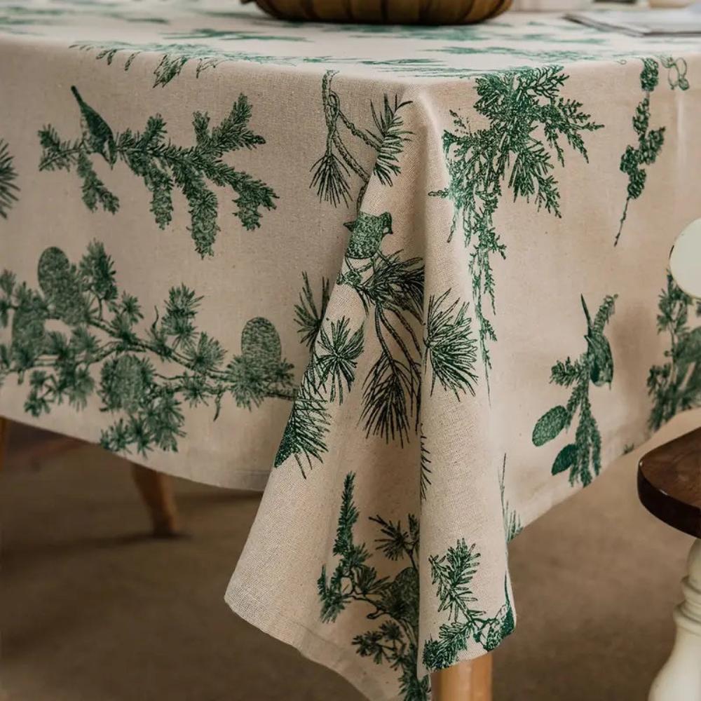 Pine Grove Cotton Table Linen