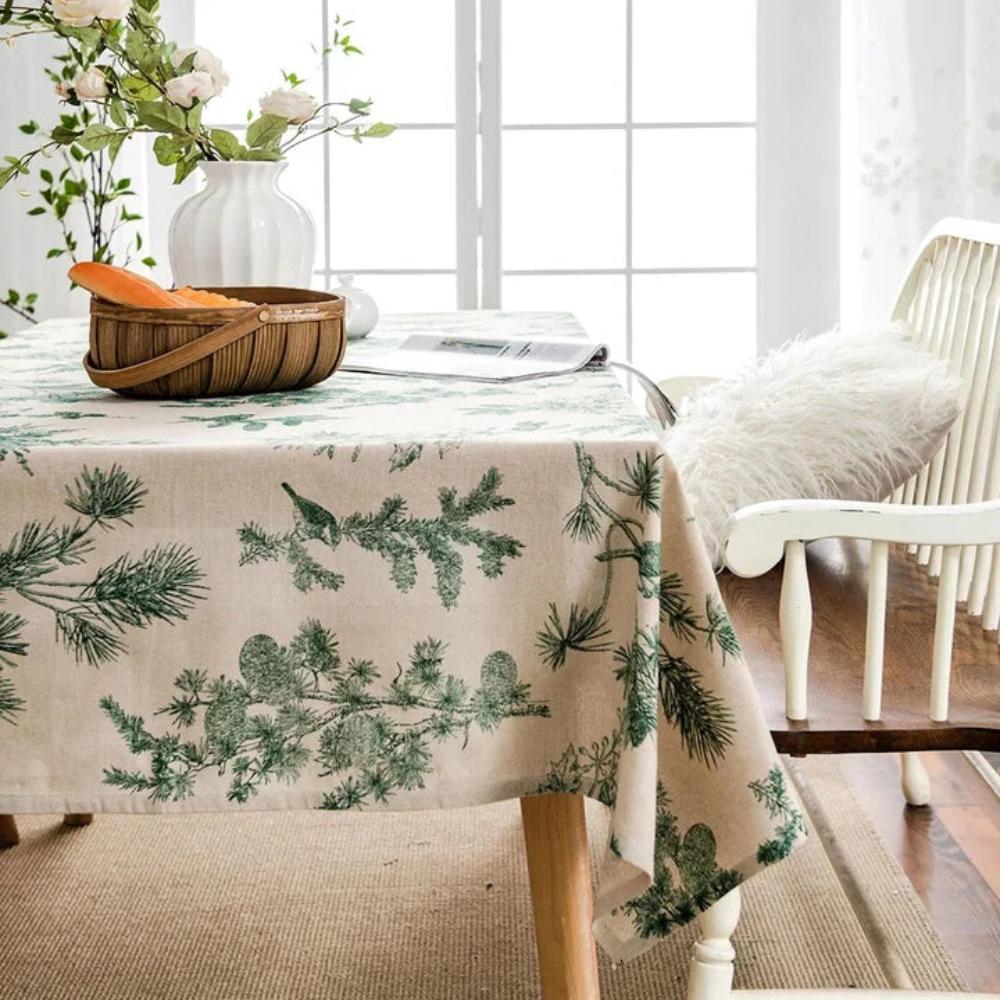 Pine Grove Cotton Table Linen