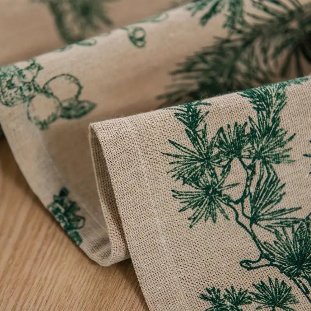 Pine Grove Cotton Table Linen