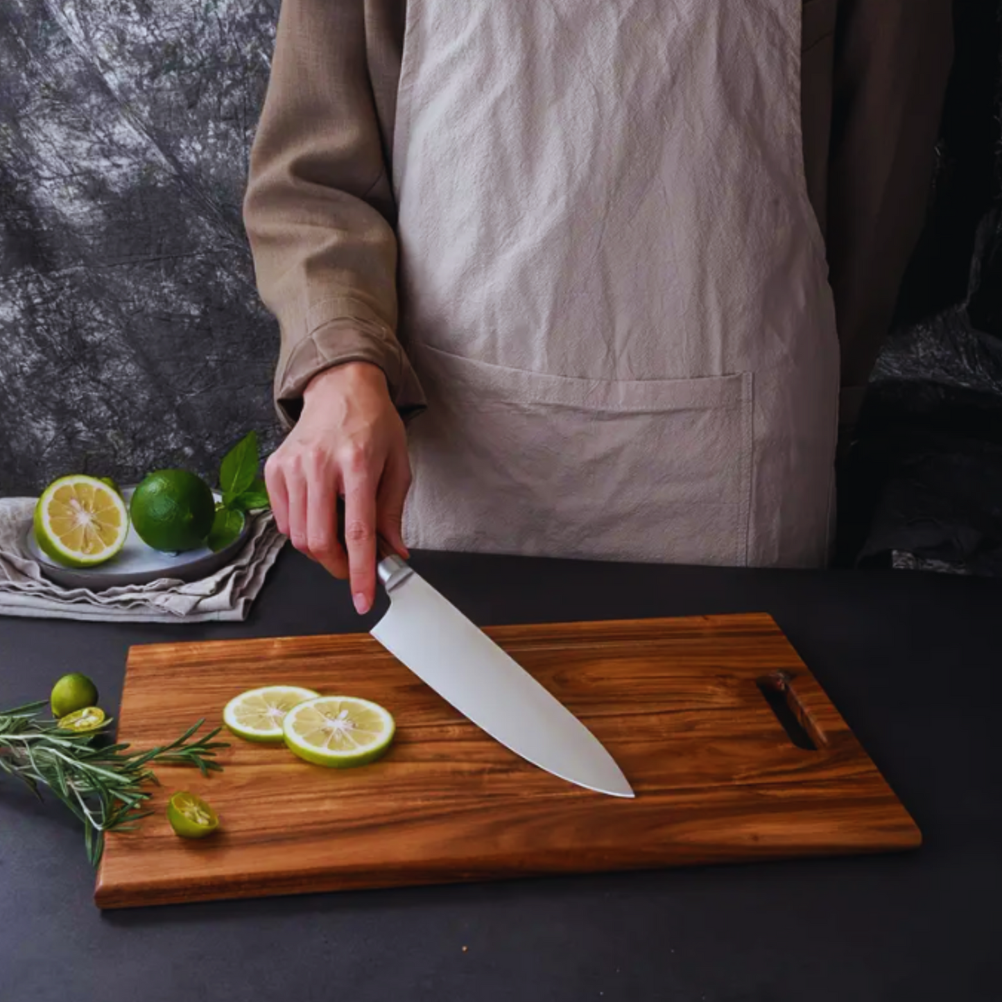 Premium Wooden Cutting Board | Solid Woodcraft