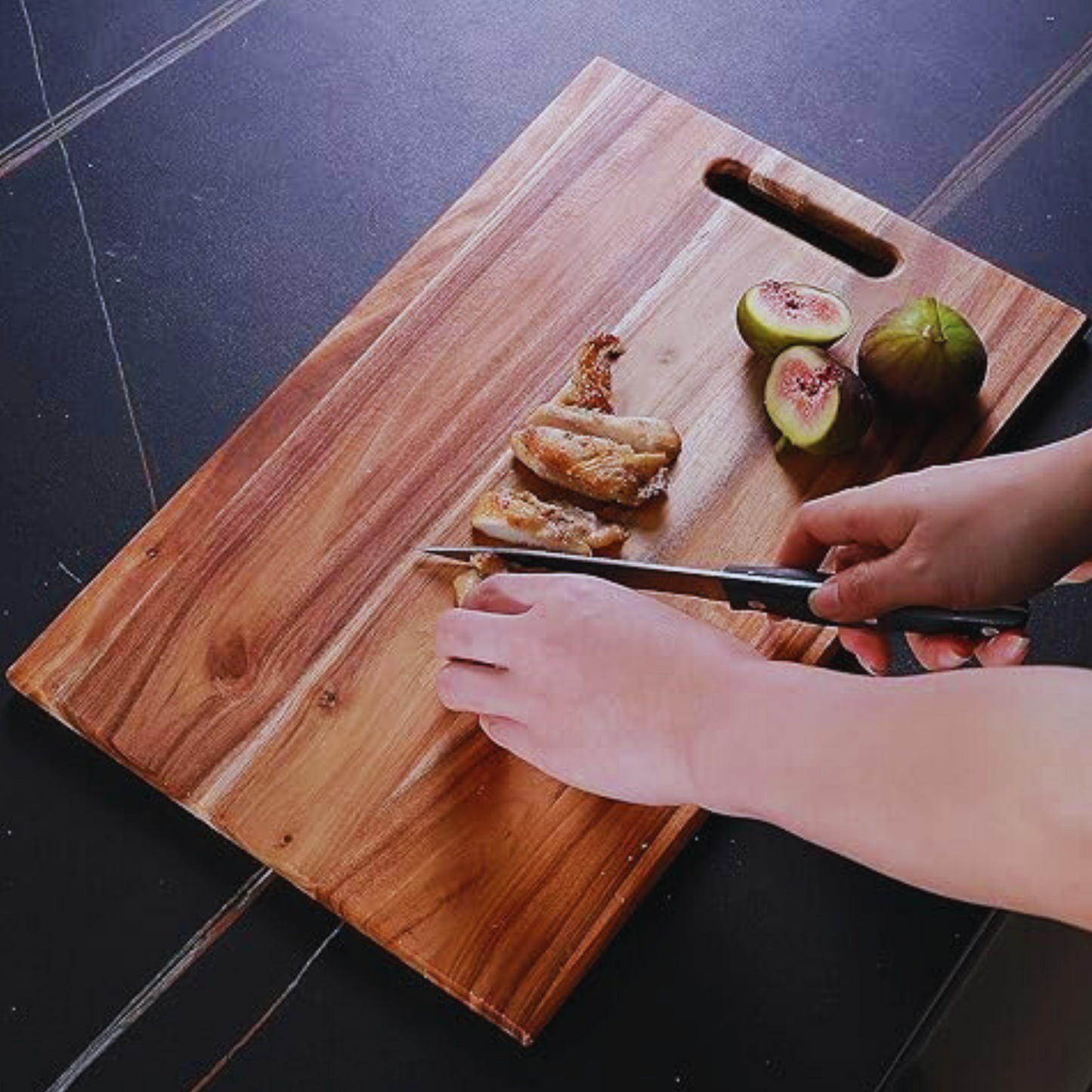 Premium Wooden Cutting Board | Solid Woodcraft