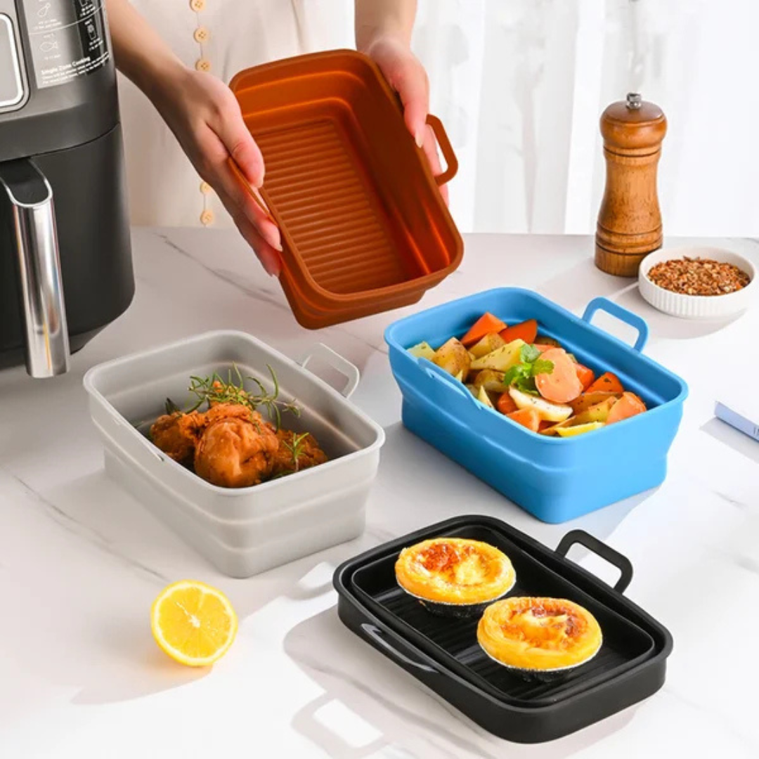 Protective Air Fryer Silicone Tray