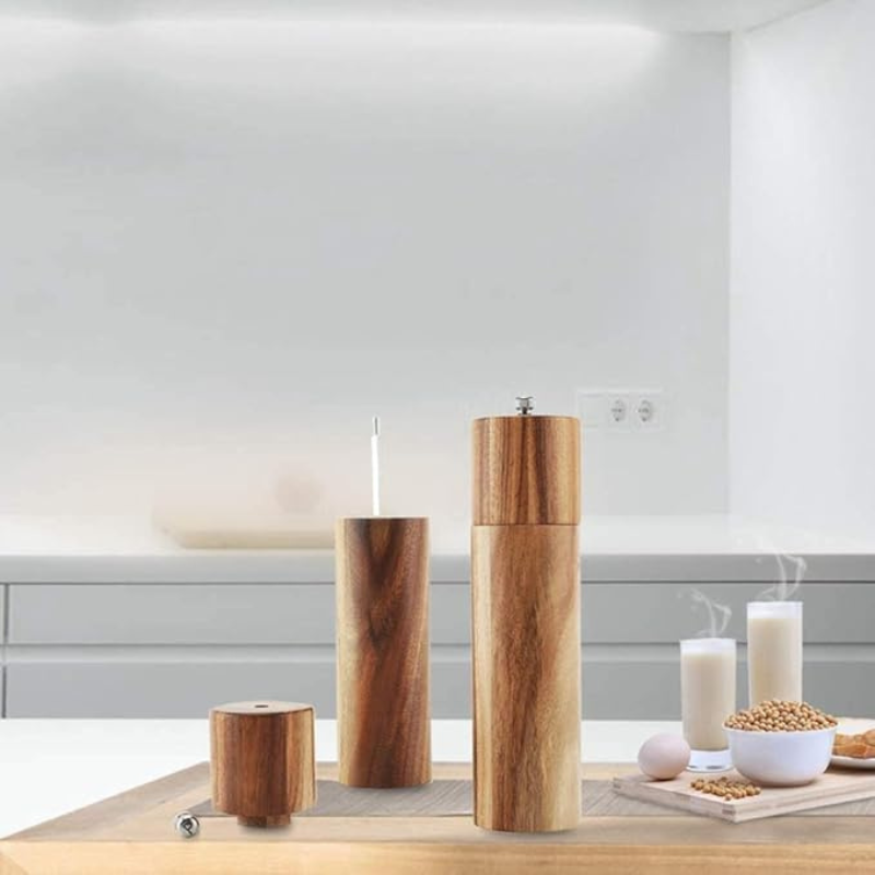 Modern Wood Spice Mill | Elegant Wooden Grinders