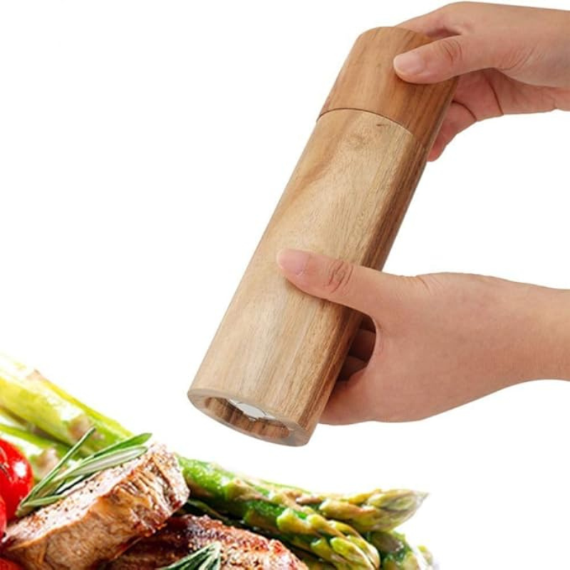 Modern Wood Spice Mill | Elegant Wooden Grinders