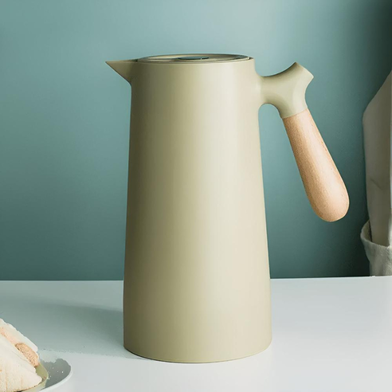 Luxury Wooden-Handled Carafe
