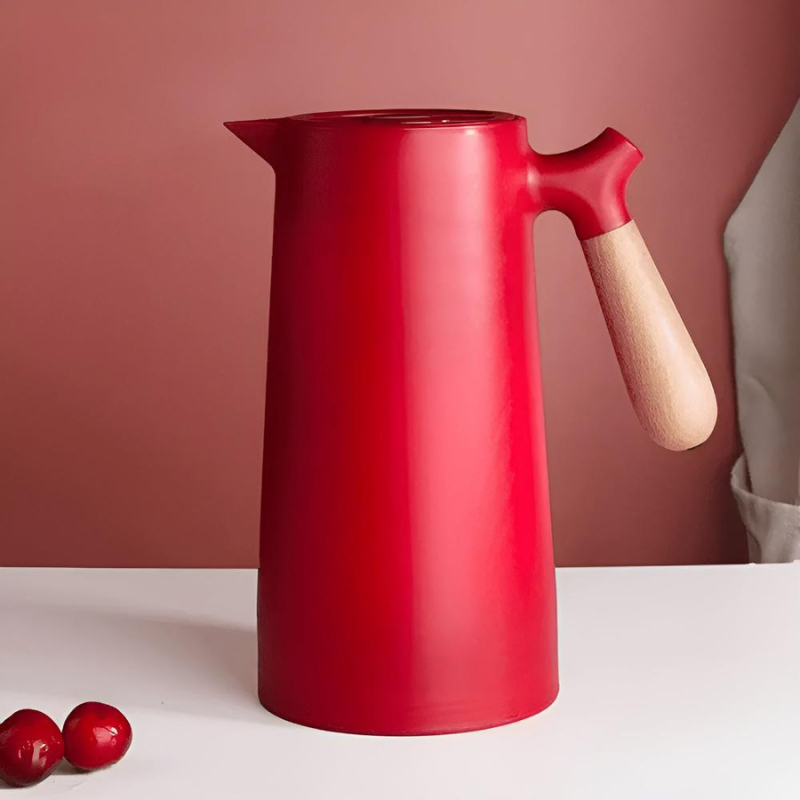 Luxury Wooden-Handled Carafe