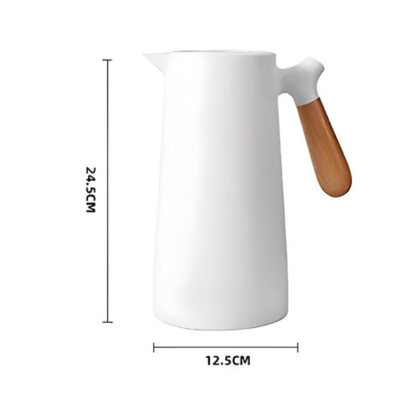 Luxury Wooden-Handled Carafe