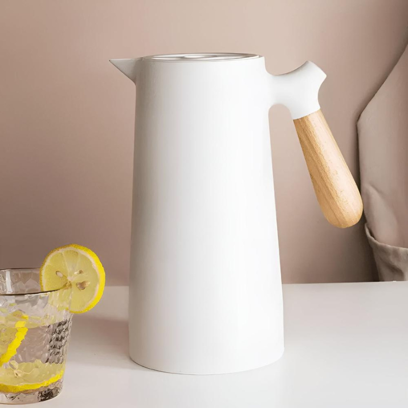 Luxury Wooden-Handled Carafe