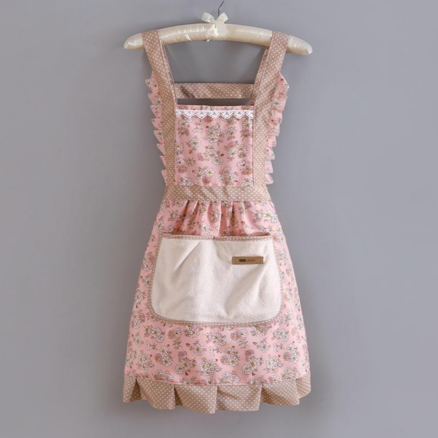 Floral Chic Kitchen Apron for Women
