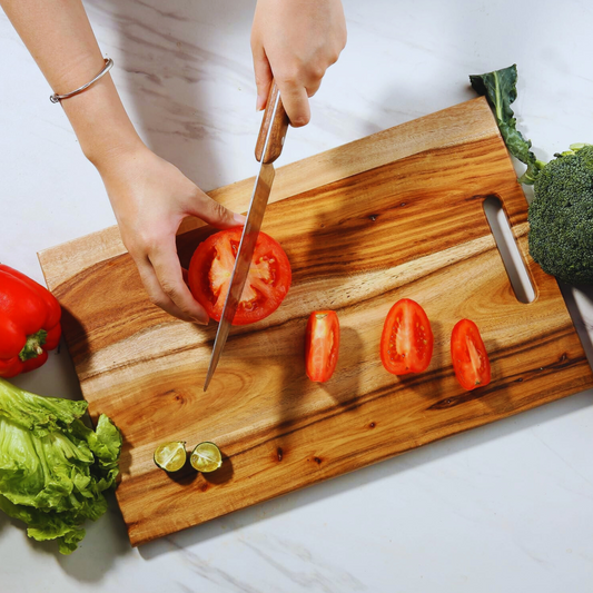 Premium Wooden Cutting Board | Solid Woodcraft