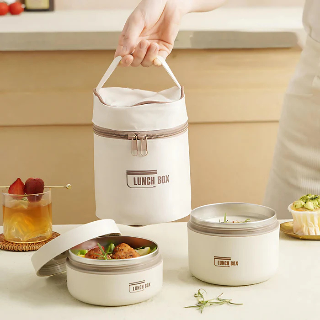 Leak-Proof Stainless Steel Lunchbox Set