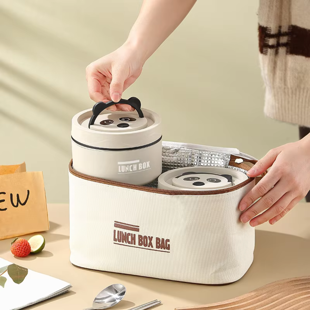 Leak-Proof Stainless Steel Lunchbox Set