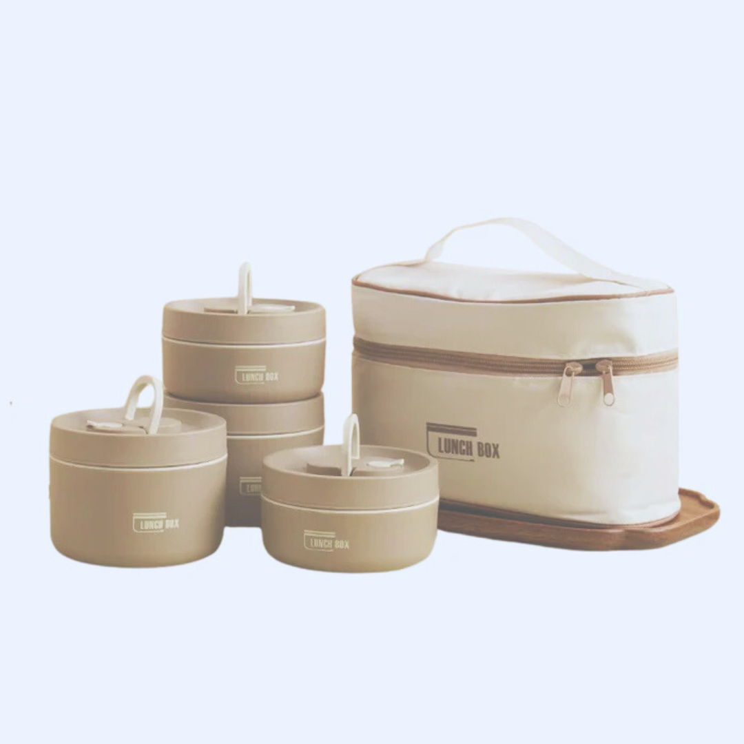 Leak-Proof Stainless Steel Lunchbox Set