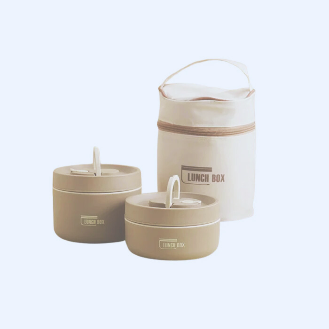Leak-Proof Stainless Steel Lunchbox Set